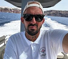 Capt. Alex Santorini Tours with SeaGoldBoat Rentals